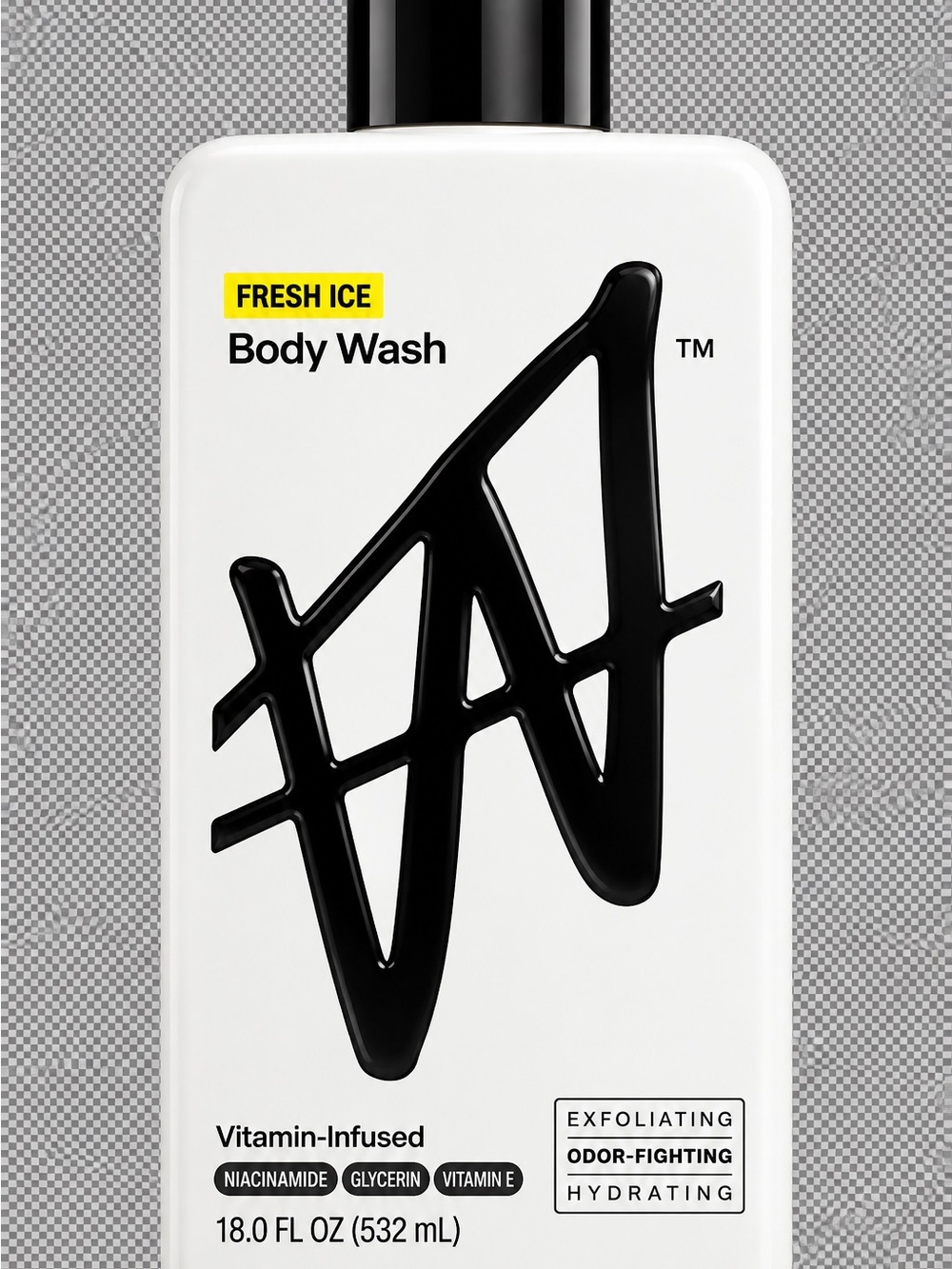 Bath & Body Works Fresh Ice Body Wash - White, Black